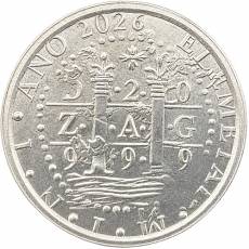 Silbermedaille 10 x 2 oz Shipwreck Serie 1. Motiv Atocha mit Schatztruhe 2026