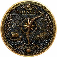 Kupfer Round 1 Kg Odysseus 3D Finish 2026
