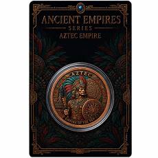 Kupfer 1 oz Atztec Empire High Relief