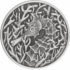 1 Unze Silbermünze Samoa Seepferd Antik Finish 2026