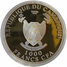 Silbermünze 1 oz Cross-River-Gorilla Bull and Bär Investment Collection 2010