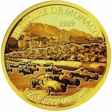 Set 10 x 0,5 gramm Gold History of Monaco Monaco Proof 2020