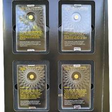 Set 12 x 1/100 oz Goldmünzen Affordable piedfort & Diamond 2018