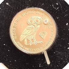 Set 12 x 1/100 oz Goldmünzen Affordable piedfort & Diamond 2018