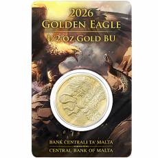 1/2 Unze Gold Golden Eagle Malta 50 Euro Germania Mint 2026