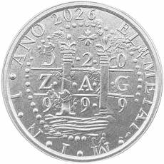 Silbermedaille 10 x 2 oz Shipwreck Serie 2. Motiv The Batavia mit Schatztruhe 2026