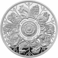 Silbermünze 1 oz Tudor Beasts Completer Polierte Platte 2027