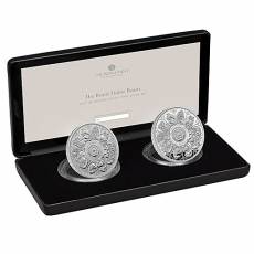 Silberset 2 x 1 oz Tudor Beasts Completer Proof & Reverse Proof 2027