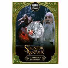 Silbermünze 10 Euro Herr der Ringe(TM) Saruman and the Palantir 2026