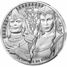 Silbermünze 10 Euro Herr der Ringe(TM) Aragorn and Arwen 2026