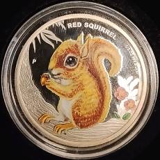 Silber 3 x 1/2 oz Tierbabys Tuvalu 2013