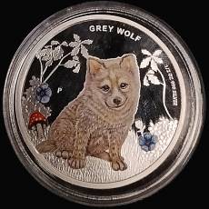 Silber 3 x 1/2 oz Tierbabys Tuvalu 2013