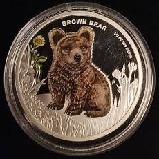 Silber 3 x 1/2 oz Tierbabys Tuvalu 2013