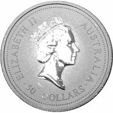 1/2 oz Platinmünze Koala 1995 - Perth Mint