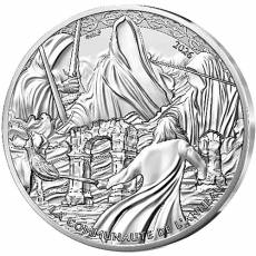 Silbermünze 10 Euro Herr der Ringe(TM) Nazguls in den Ruinen 2026