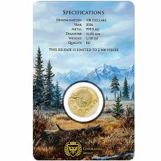 1/10 Unze Gold Germania Mint Megafauna Riesenhirsch 2026