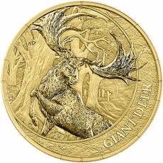1 Unze Gold Germania Mint Megafauna Riesenhirsch 2026
