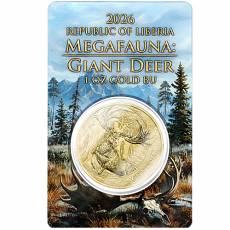 1 Unze Gold Germania Mint Megafauna Riesenhirsch 2026