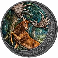 1 Unze Silber Germania Mint Megafauna Riesenhirsch Oblivion UV-Effekt 2026