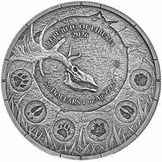 1 Unze Silber Germania Mint Megafauna Riesenhirsch Oblivion UV-Effekt 2026