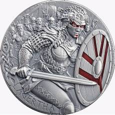 Silbermünze 2 oz  The Way to Valhalla Lagertha 2026