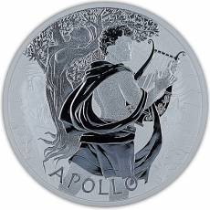 Silbermünze 1 oz Gods of Olympus Apollo 2023