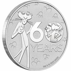 Silbermünze 1 oz Der Rosarote Panther™ - 60. Jubiläum 2024