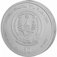 1/12 Unze Silbermünze Ruanda Lunar Pferd 2026