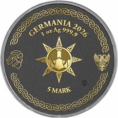 2 x 1 Unze Silber Germania Ragnarök Thor & Jörmungandr Geminus Limited Edition 2026