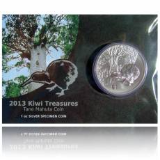 Neuseeland Kiwi  1 Unze Silber  Blister (2013)