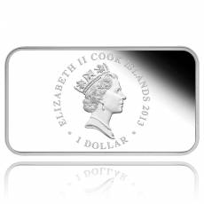 Jahr der Schlange 1 oz Silver Rectangular Proof 4 Coin-Set