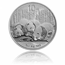 China Panda 1 Unze Silber (2013)