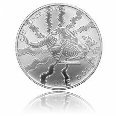 Austral. Känguruh 1 Unze 999/1000 Silber (2002)