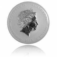 Australien Lunar Ochse 1 kg Silber