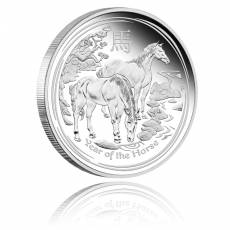 Australien Lunar Pferd  3-Coin Set Silber (2014)
