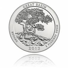 5 oz Silber US- Mint American Beautiful Great Basin 2013