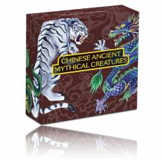 Tuvalu 5 $ - Chinesische Fabelwesen 5 Oz. Silber High Relief PP