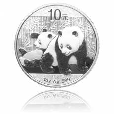 China Panda 1 Unze Silber (2010)