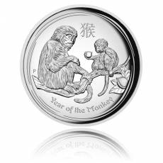 Austr. Lunar Affe 1 oz Silber Polierte Platte High Relief 2016