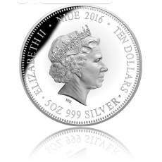 5 oz Silber 50 Jahre Dezimalwährung Niue Island 2016
