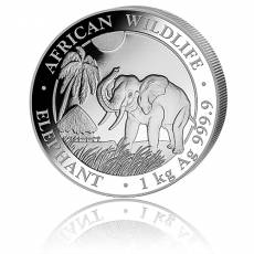 Somalia Elefant (2017) 1kg Silber 999/1000
