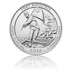 5 oz Silber American Beautiful South Carolina Fort Moultrie (2016)