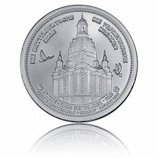 Mitteldeutsche Feinsilberünze Frauenkirche zu Dresden