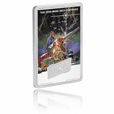 1 Oz Silber Star Wars Das Imperium schlägt zurück Posters - zweites Motiv 2017