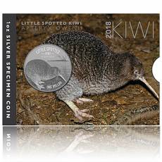 Neuseeland Kiwi  1 Unze Silber  Blister (2018)