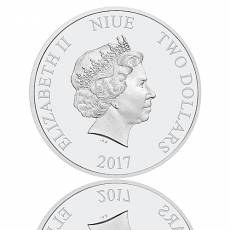 1 Unze Silbermünze PP Star Wars Classic Obi Wan 2017 - 6. Motiv